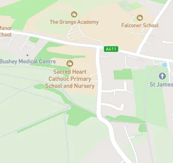 map for Sacred Heart Catholic Primary School and Nursery