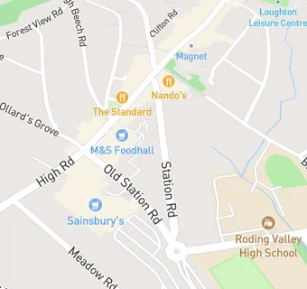 map for Nandos