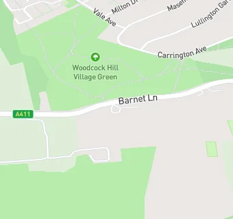 map for Barnet Lane Clinic