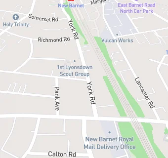 map for York Road Dental Practice