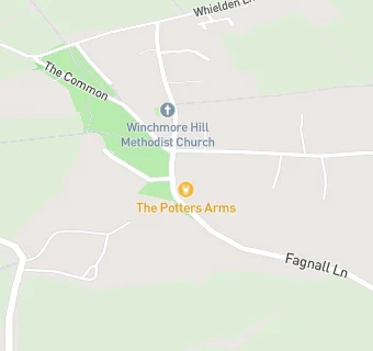 map for The Potters Arms