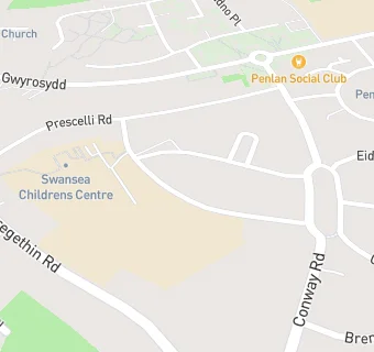 map for Clwyd Primary School