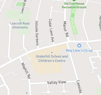 map for Underhill School