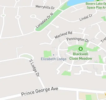 map for Elizabeth Lodge Nursing Home