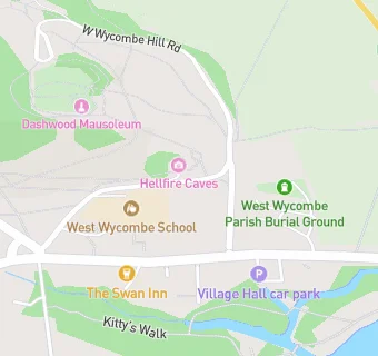 map for Impact Food Group At West Wycombe Combined School