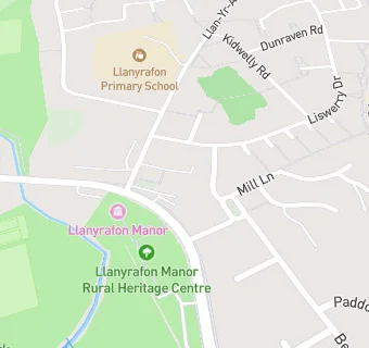 map for Llanyravon Pharmacy