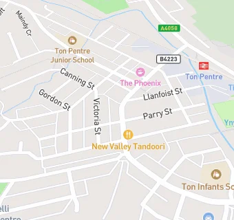 map for New Valley Tandoori Indian