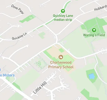 map for Chorleywood Primary School