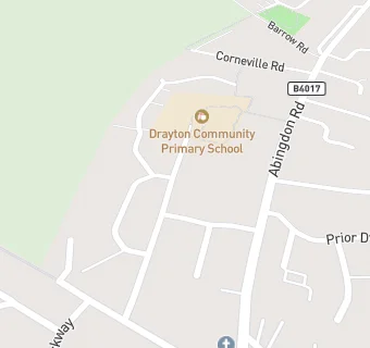 map for Drayton CP School