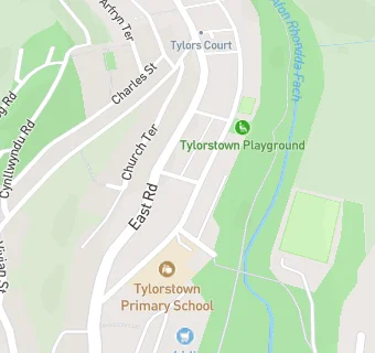 map for Tylorstown Primary School