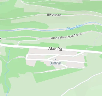 map for Afan Lodge Ltd (B&B)