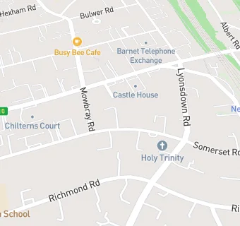 map for St Peter's Social Club