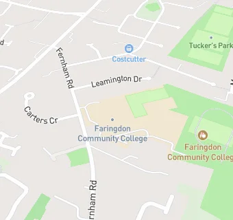 map for Faringdon Community College