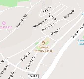 map for Plasmarl Primary School