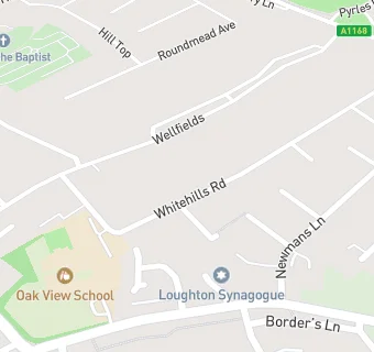 map for Oak View School