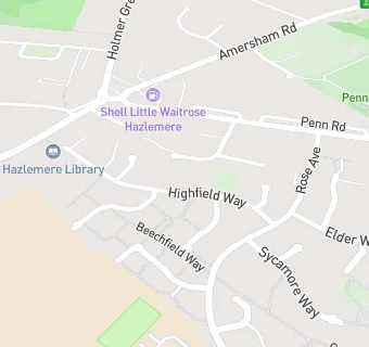 map for Highfield Surgery