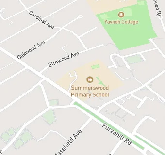 map for Summerswood Primary School