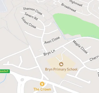 map for Bryn Store