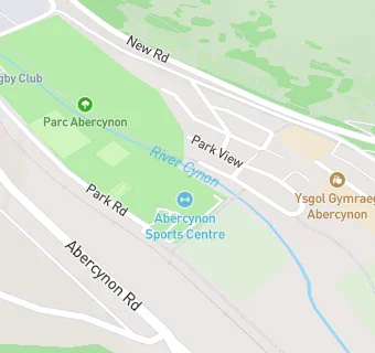 map for Abercynon War Memorial Paddling Pool