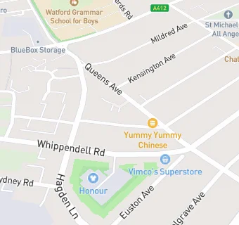 map for Yummy Yummy Take Away