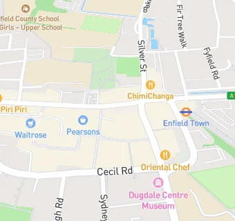 map for O'Neill's Enfield