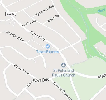 map for Tesco