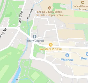 map for Fireaway Pizza Enfield