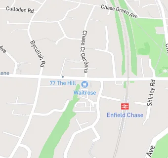 map for Waitrose