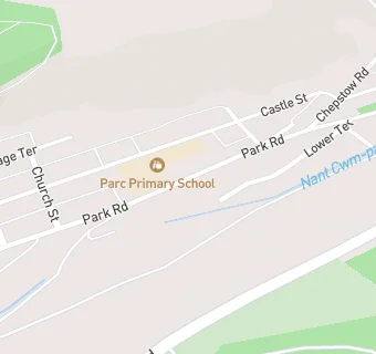 map for Cwmparc Family Hub