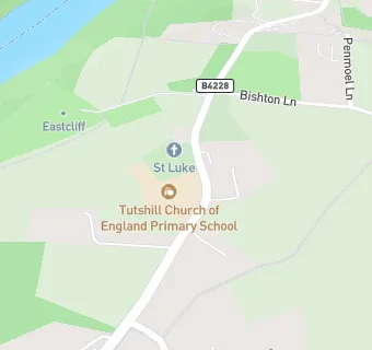 map for Tutshill Church of England Primary School