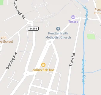 map for Pontllanfraith Ex Servicemans Club and Institute