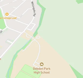 map for Debden Park High School