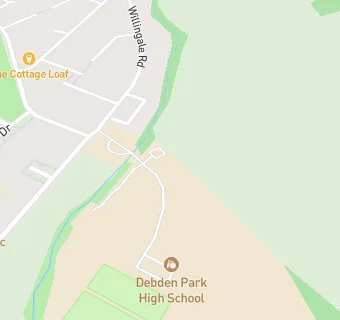 map for Debden Park High School