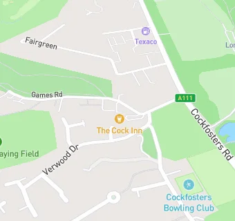 map for The Cock Inn