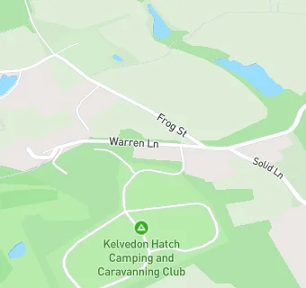 map for The Camping And Caravanning Club Kel Hatch Site