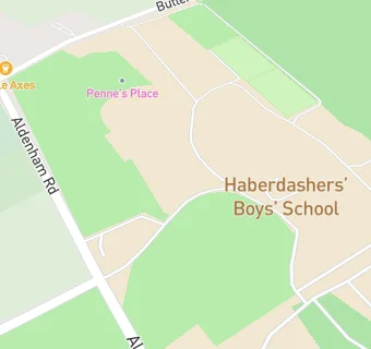 map for Holroyd Howe At Haberdashers Askes Schools