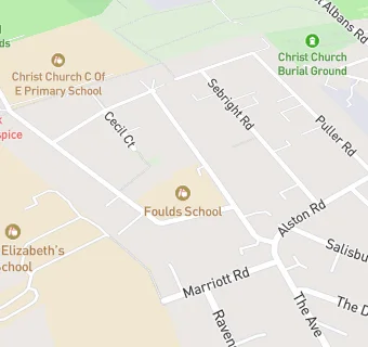 map for Foulds School