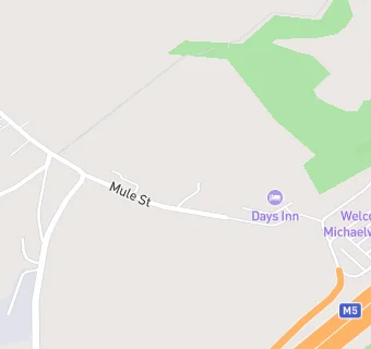 map for Subway (Michaelwood Services N)