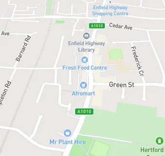 map for Greggs Of Enfield