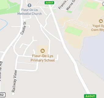 map for Fleur-De-Lys Primary School