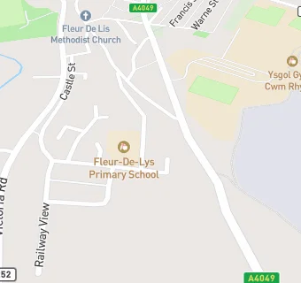 map for Fleur De Lis Primary Canteen