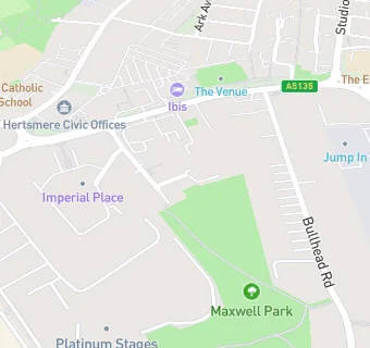 map for Maxwell Youth Centre