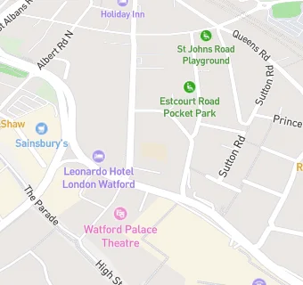 map for Watford St John's Church of England Primary School