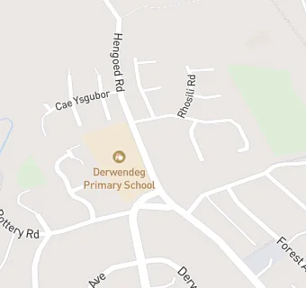 map for Derwendeg Primary Canteen