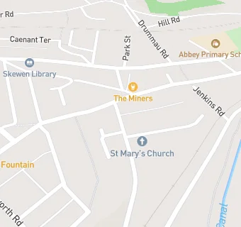 map for St. Mary's Church Community Centre