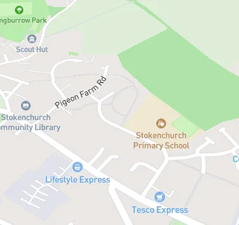 map for Stokenchurch Primary School