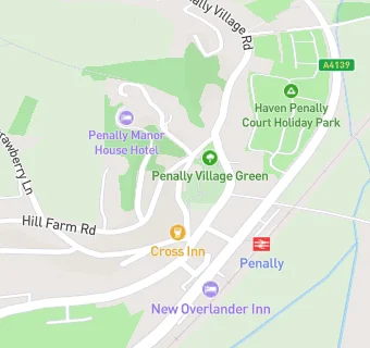 map for Penally Abbey Hotel