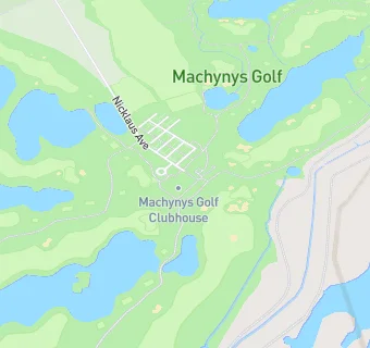 map for Machynys Peninsula Golf Club, Brassiere and Premier Spa