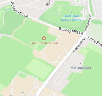 map for The Purcell School