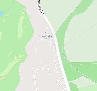 map for Five Oaks